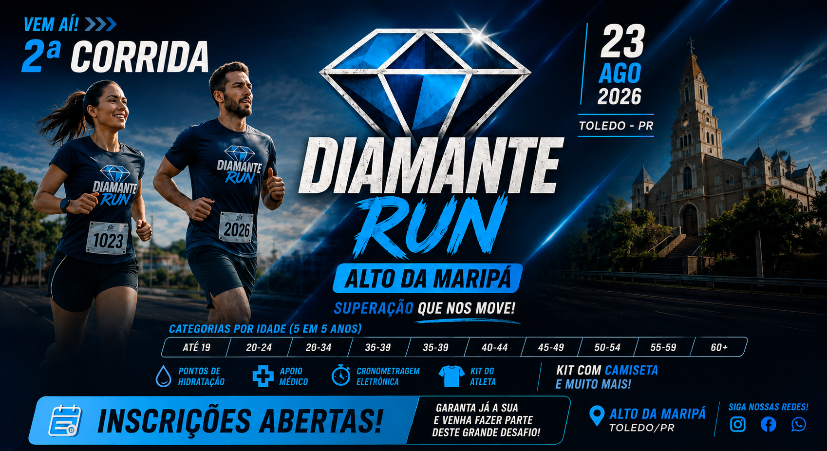 2ª DIAMANTE RUN – ALTO DA MARIPÁ